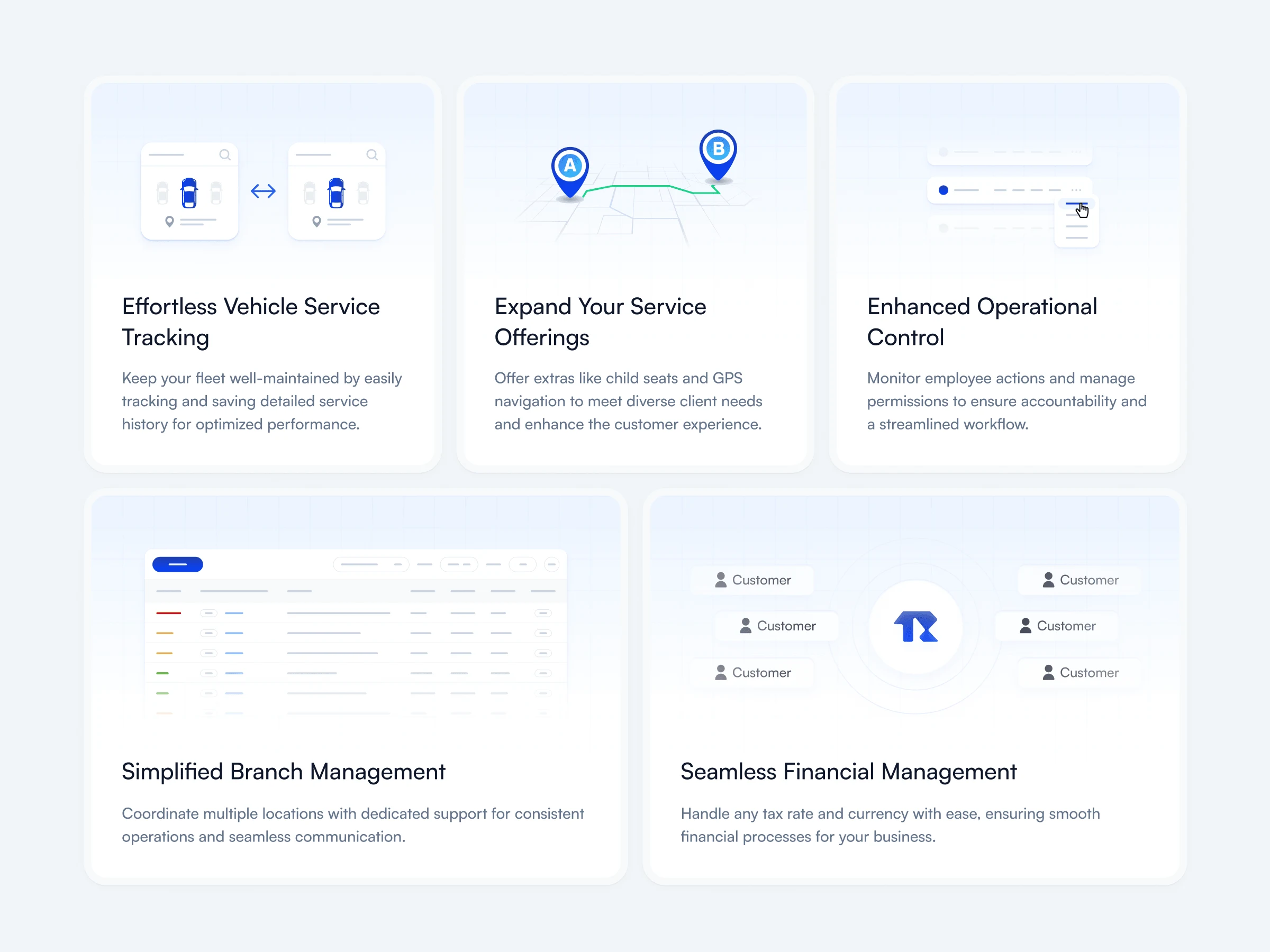 Outglow work — product UI 6